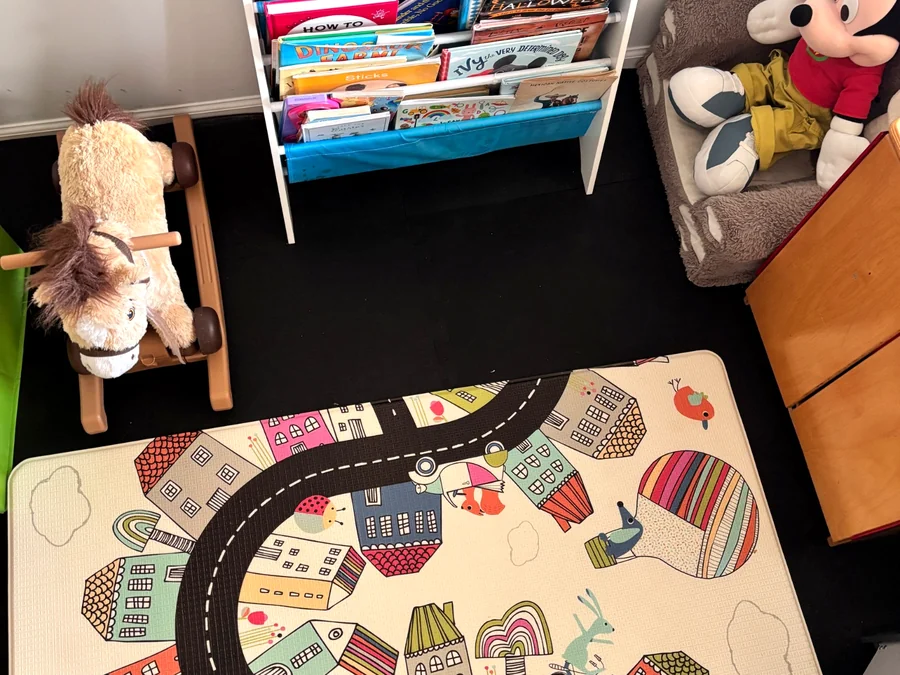 Reading corner at Medford Family Daycare